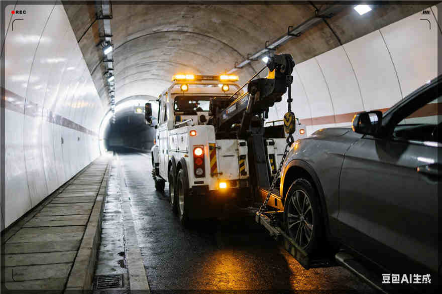 永清道路救援汽车换轮胎